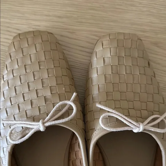 Woven Tan Flats - Picture 6 of 6